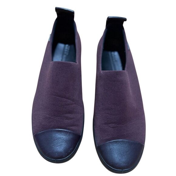 ECCO Women's Soft 7 Gore-tex Slip on Burgundy Women’s Slip On Sneaker size 9 - Picture 5 of 9